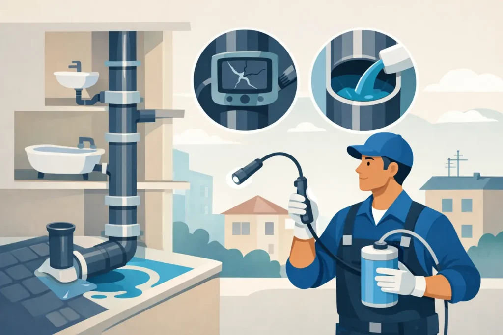 Cómo reparar bajantes comunitarias sin obras
